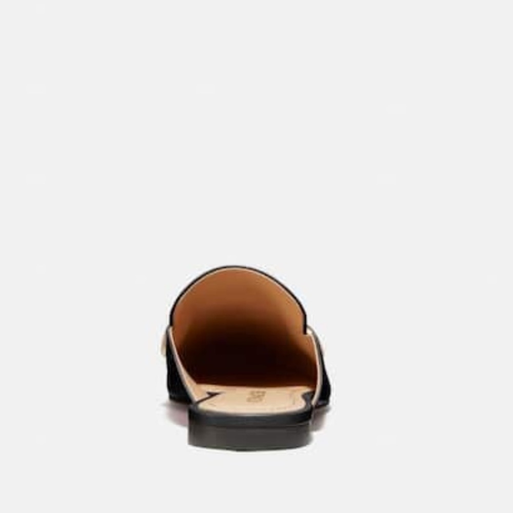 Coach Sawyer Slide Loafer in Black - Picture 4 of 5